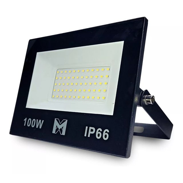 Refletor Holofote Microled 100W IP65 Branco Frio 