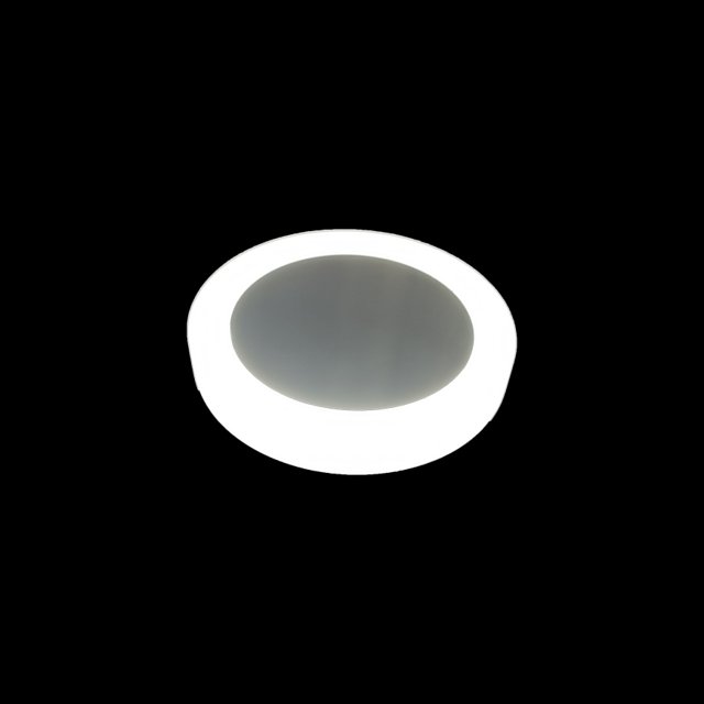 Balizador LED Embutir Solo Redondo 1W Branco Frio Gaya