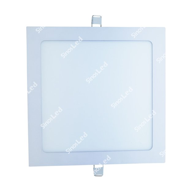 PLAFON LED LUMINÁRIA 18W QUADRADO EMBUTIR BRANCO FRIO