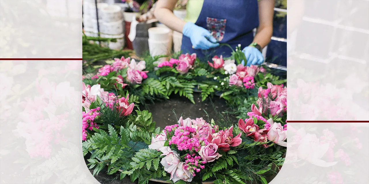 O significado das coroas de flores | Elis Flores e Presentes