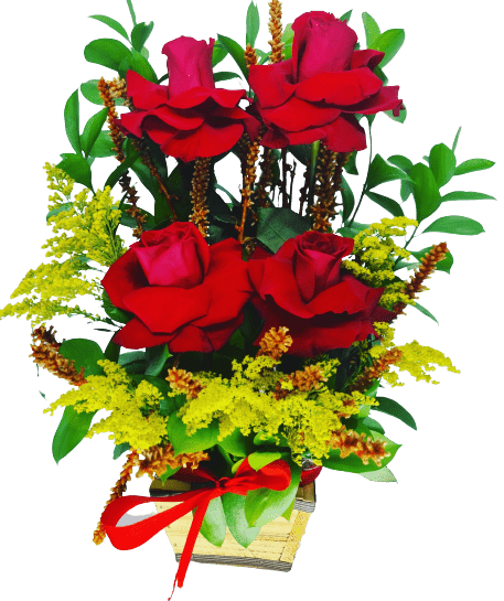 Arranjo de rosas colombianas - Preço Arranjo de rosas colombianas - Comprar  Arranjo de rosas colombianas | Elis Flores e Presentes Ltda