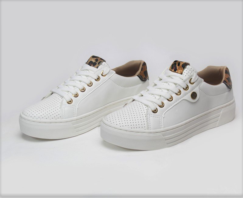 tenis casual animal print