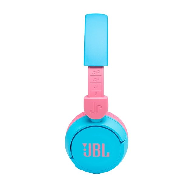 Seguros, leves e do tamanho perfeito para crianças, os fones de ouvido JBL  Jr310 foram especialmente projetados para levar com segurança o áudio lend