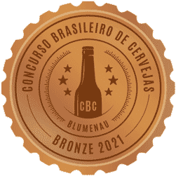 Medalha de Bronze Concurso Brasileiro de Cervejas 2021
