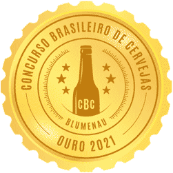 Medalha de Ouro Concurso Brasileiro de Cervejas 2021