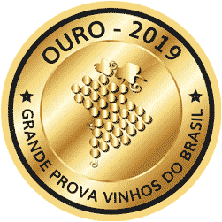 Medalha de Ouro Grande Prova Vinhos do Brasil 2019