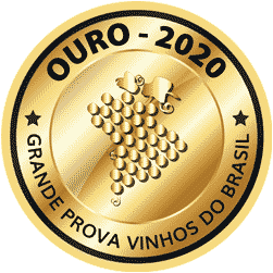 Medalha de Ouro Grande Prova Vinhos do Brasil 2020