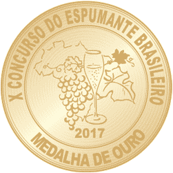 Medalha de Ouro X Concurso do Espumante Brasileiro 2017