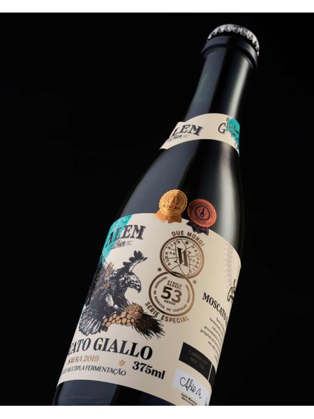 Cerveja Alem Bier Moscato Giallo Safra 2019 375 ml (Italian Grape Ale Series)