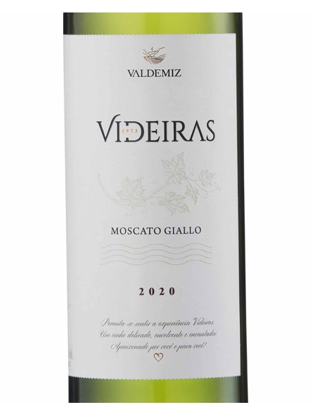 Vinho Valdemiz Videiras Moscato Giallo 2020