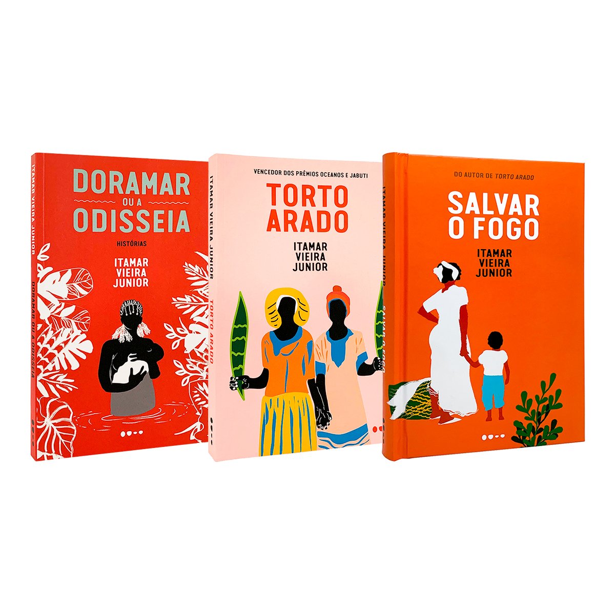 Torto Arado + Doramar Ou A Odisseia + Salvar O Fogo 3 Livros