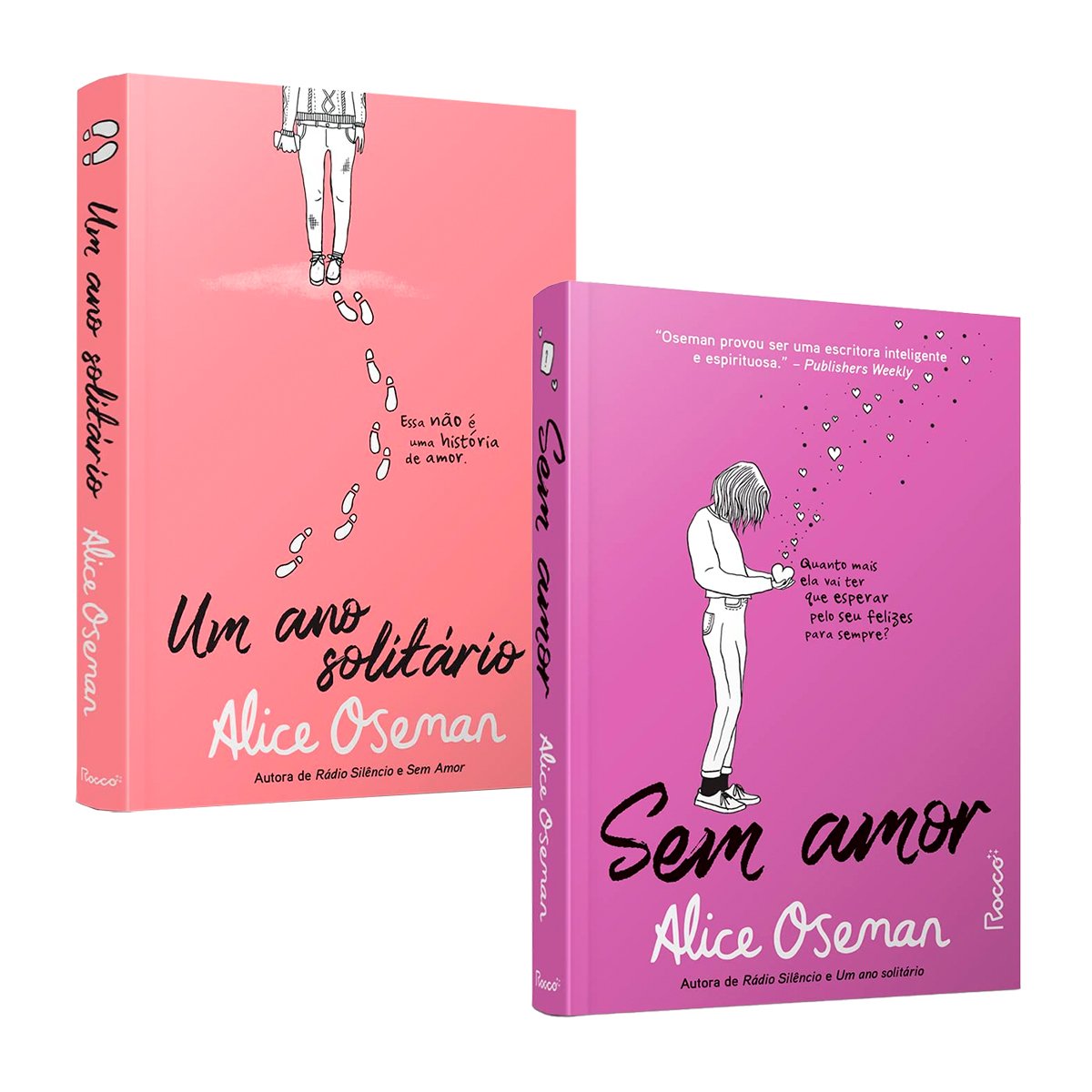Um Ano Solitário + Sem Amor - Alice Oseman - Kit 2 Livros Físicos