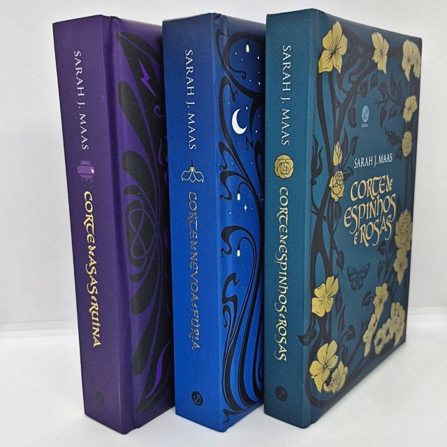 Kit Acotar - Trilogia Completa - Vol. 1 ao 3 - Corte de Espinhos e ...