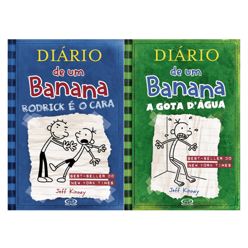 Diário de um Banana 1: Aprende Inglês de Jeff Kinney - Livro - WOOK