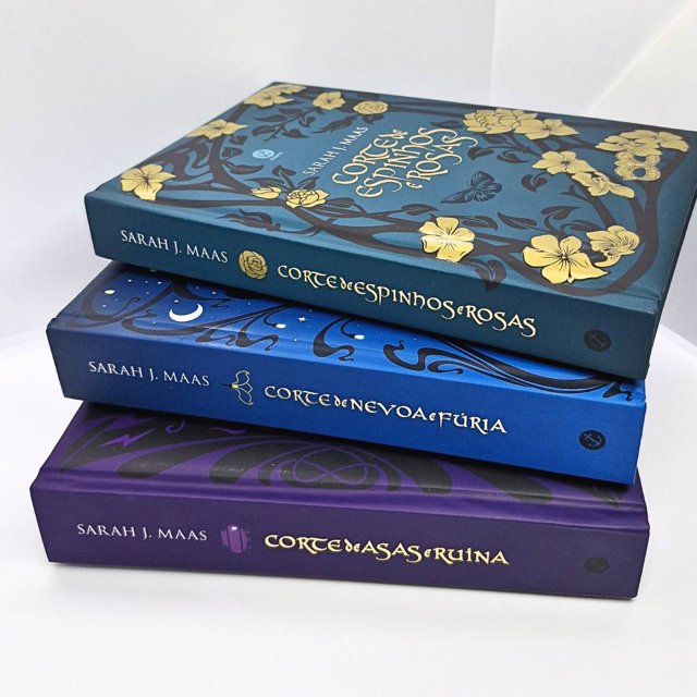 Kit Acotar - Trilogia Completa - Vol. 1 ao 3 - Corte de Espinhos e ...