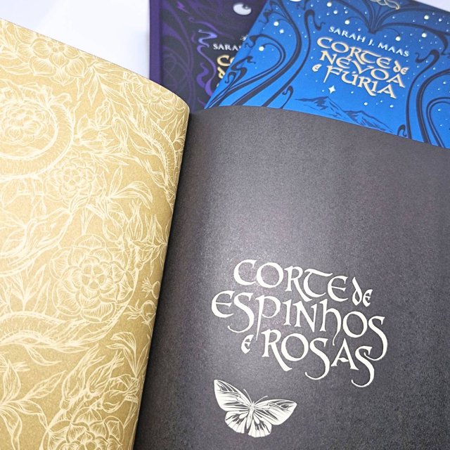 Kit Acotar - Trilogia Completa - Vol. 1 ao 3 - Corte de Espinhos e ...