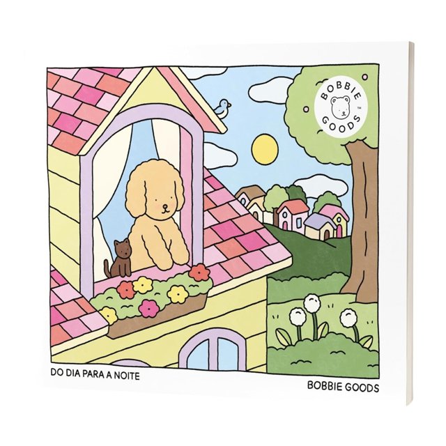Do Dia Para A Noite - Livro De Colorir Oficial Bobbie Goods ...