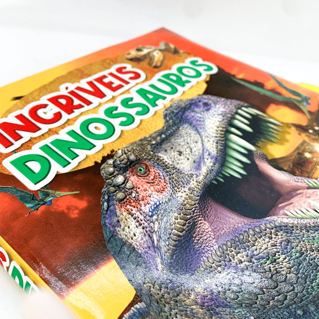 Incríveis Dinossauros - Livro 3D Carrossel - Infantil | Livraria Enjoy