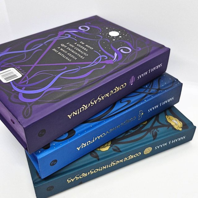 Kit Acotar - Trilogia Completa - Vol. 1 ao 3 - Corte de Espinhos e ...