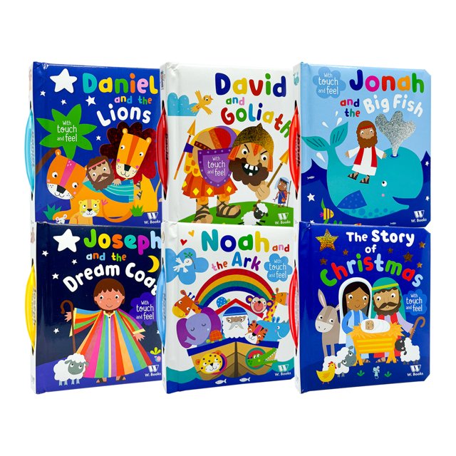 Kit 6 Livros Infantis Bíblicos em Inglês - Histórias da Bíblia para ...