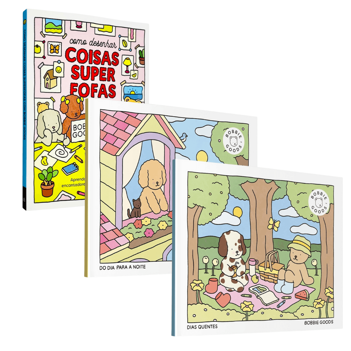 Livros Oficias Bobbie Goods - Dias Quentes + Do Dia Para A Noite + Como ...