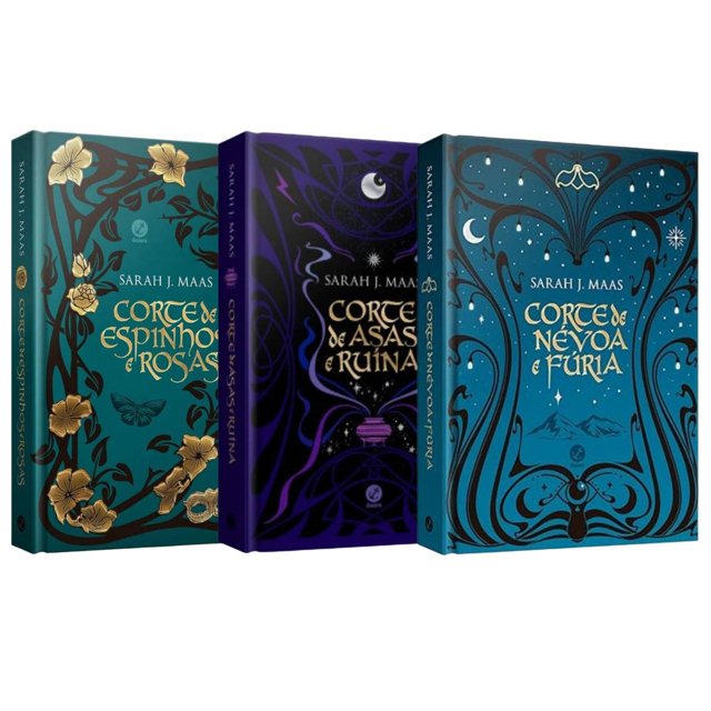 Kit Acotar - Trilogia Completa - Vol. 1 ao 3 - Corte de Espinhos e ...