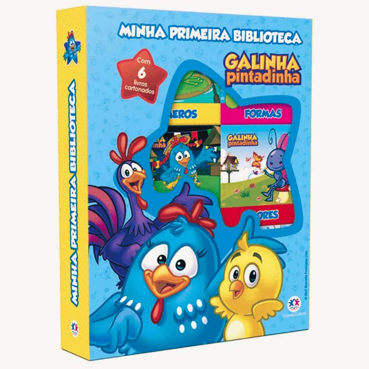 Galinha Pintadinha - Minha Primeira Biblioteca - Livro Box com 6 ...