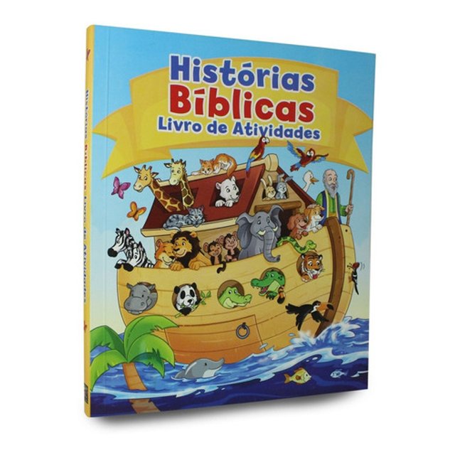 Histórias da Bíblia - Livro de Atividades Infantil - Passatempos