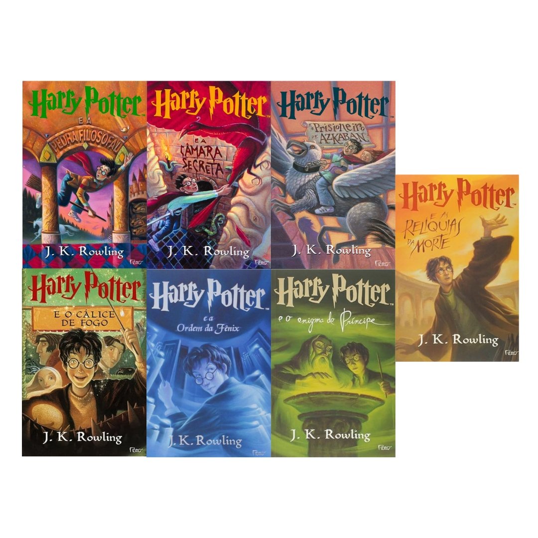 Harry Potter - Coleção Completa - J. K. Rowling - 7 Livros Físicos