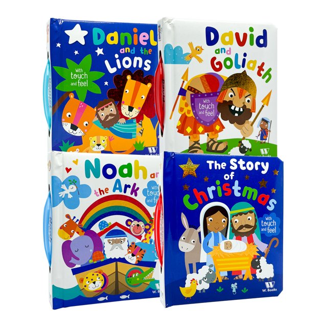 Kit 4 Livros Infantis Bíblicos em Inglês - Histórias da Bíblia para ...