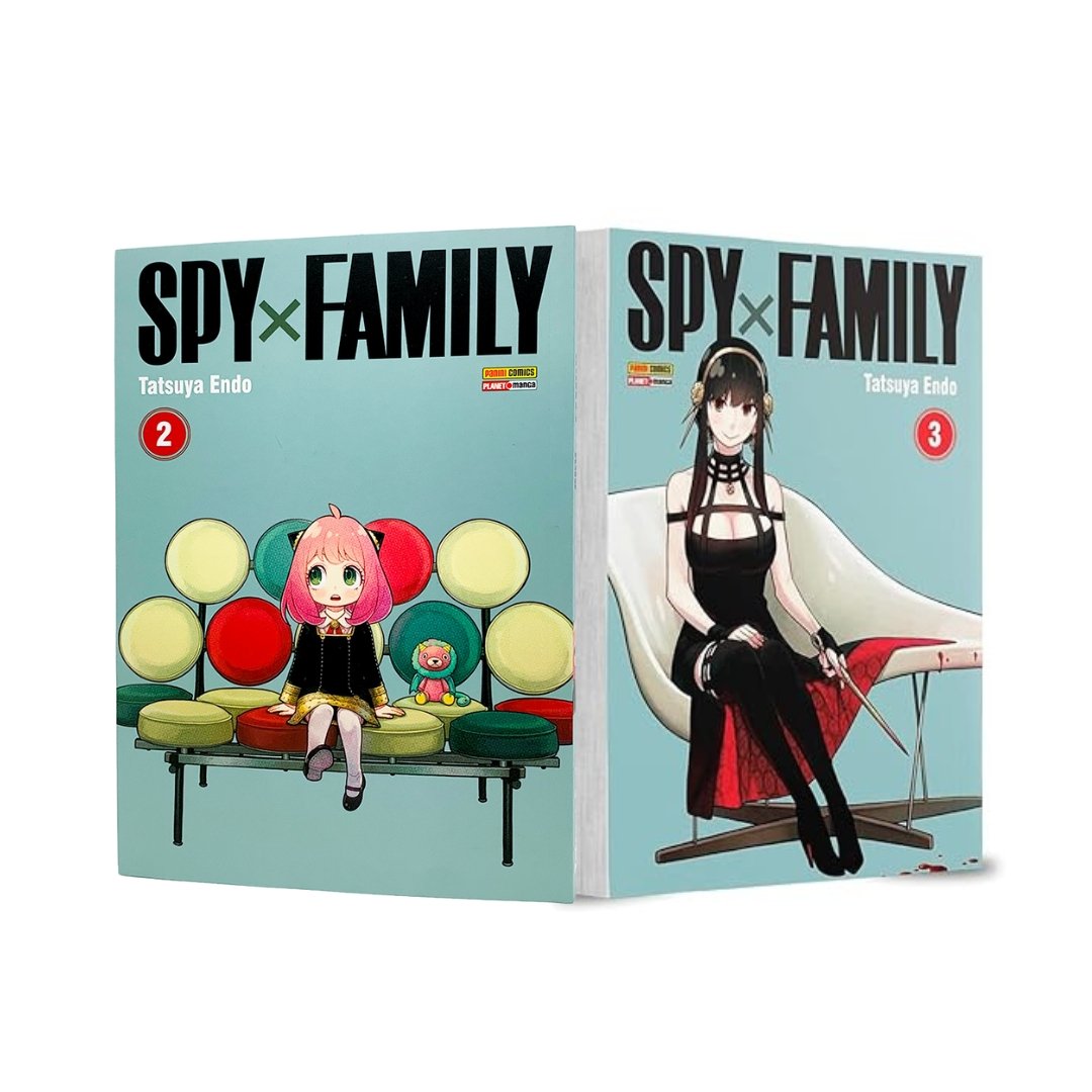 Spy X Family: Volume 2 + Volume 3 - Tatsuya Endo - Mangá