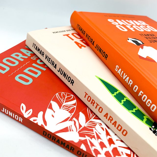 Torto Arado + Doramar Ou A Odisseia + Salvar O Fogo 3 Livros