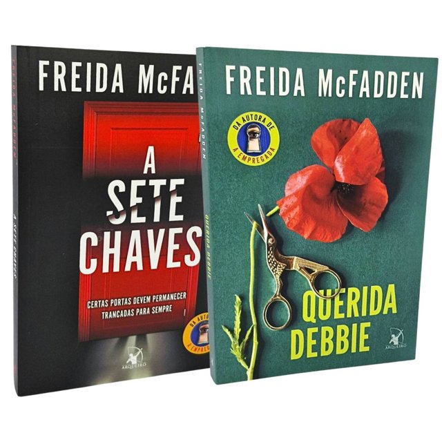 A Sete Chaves + Querida Debbie - Suspense Psicológico - Freida McFadden ...