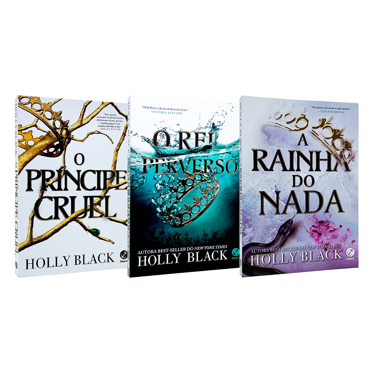 O Príncipe Cruel + O Rei Perverso + A Rainha do Nada - Vol. 1, 2 e 3 - O  Povo do Ar - Holly Black - 3 Livros Físicos | Livraria Enjoy