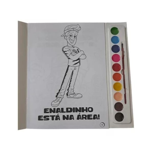 Enaldinho Desenho Para Colorir