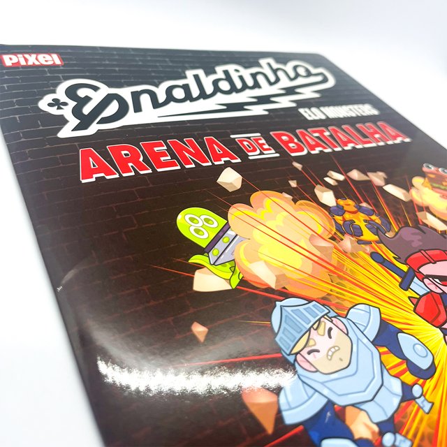 Arena de Batalha Elo Monsters - Enaldinho - Livro Físico com Arena ...