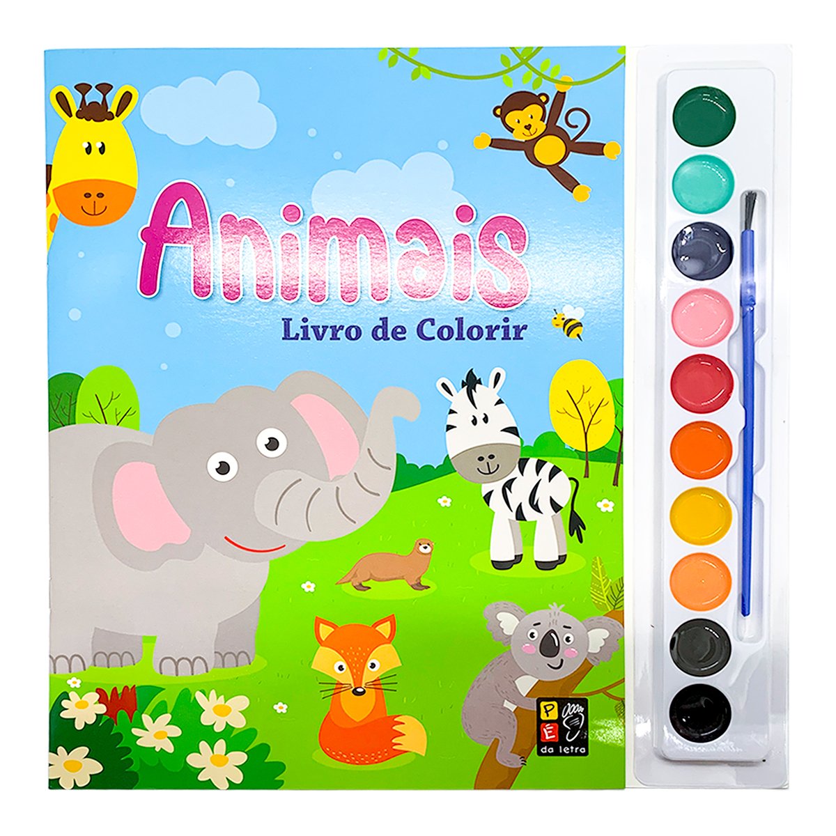 Animais - Livro Para Pintar com Água - Livro de AAVV – Grupo Presença