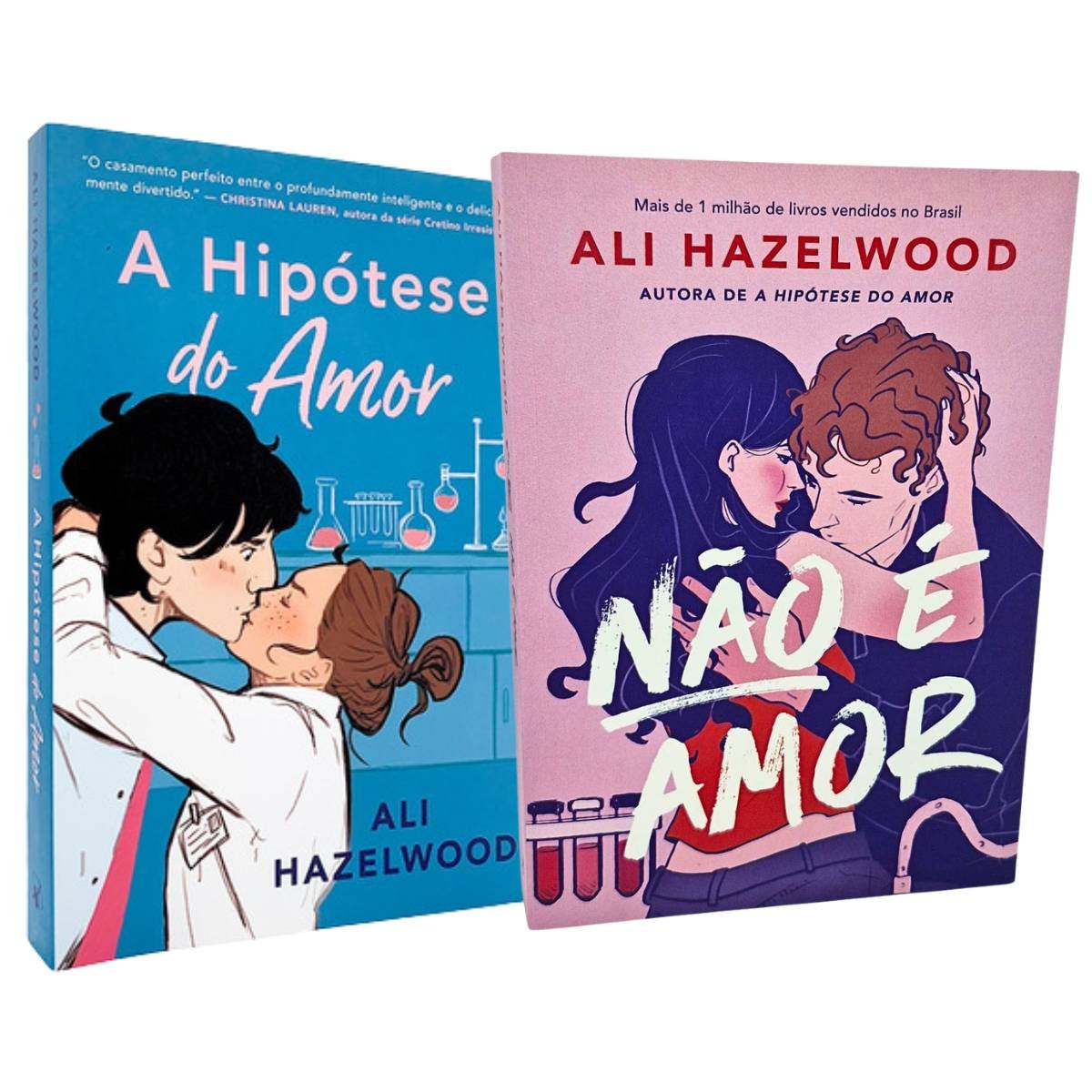 A Hipótese do Amor + Não é Amor - Romance Contemporâneo - Ali Hazelwood ...