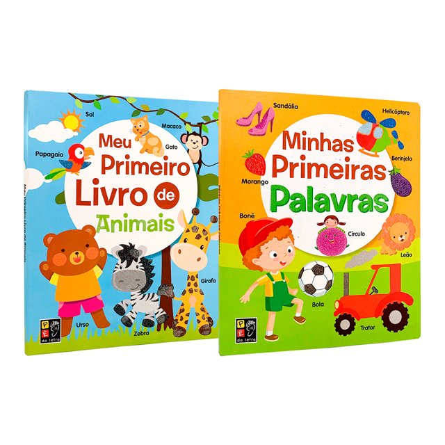 Meu Primeiro Livro De Animais Minhas Primeiras Palavras 2 Livros Livraria Enjoy