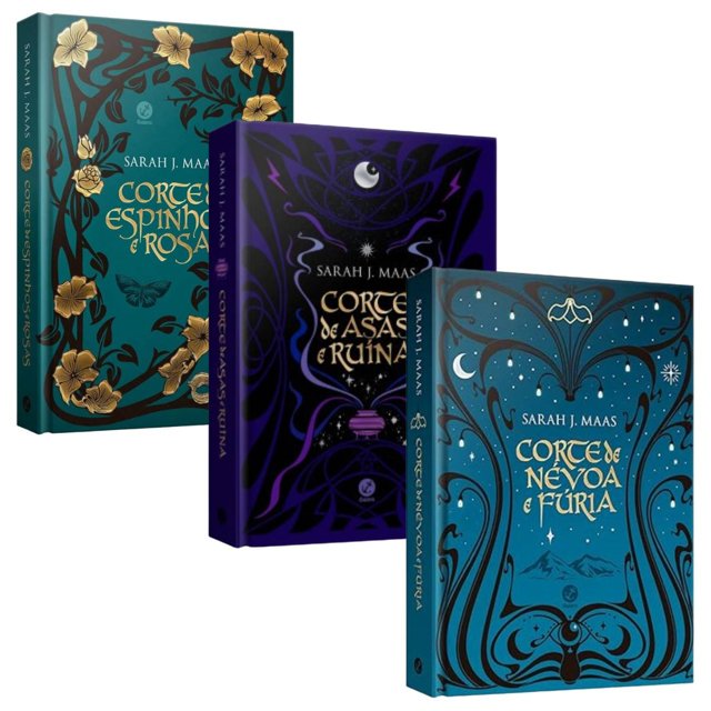 Kit Acotar - Trilogia Completa - Vol. 1 ao 3 - Corte de Espinhos e ...