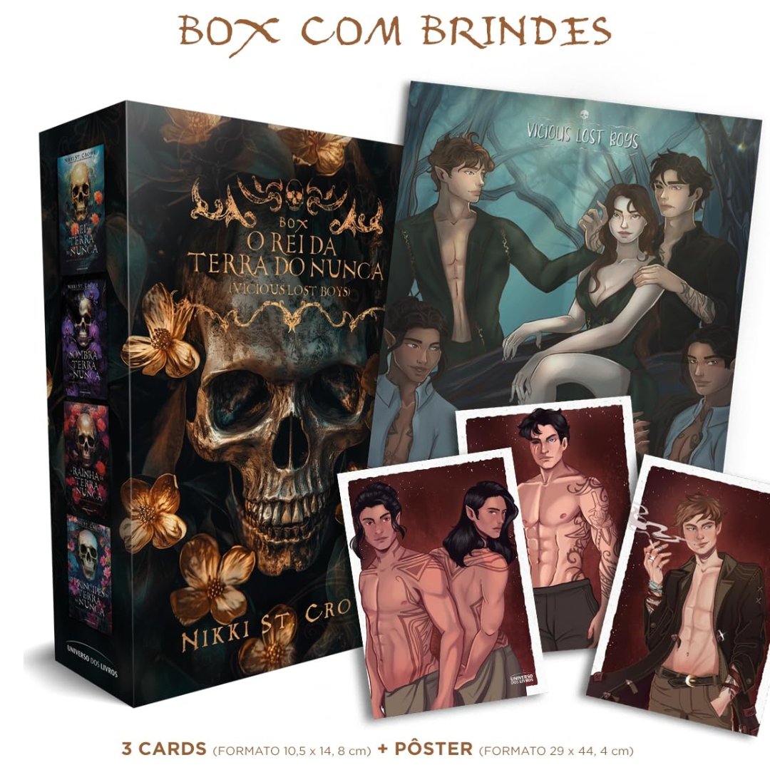 Box O Rei da Terra do Nunca - Vicious Lost Boys - Edição com