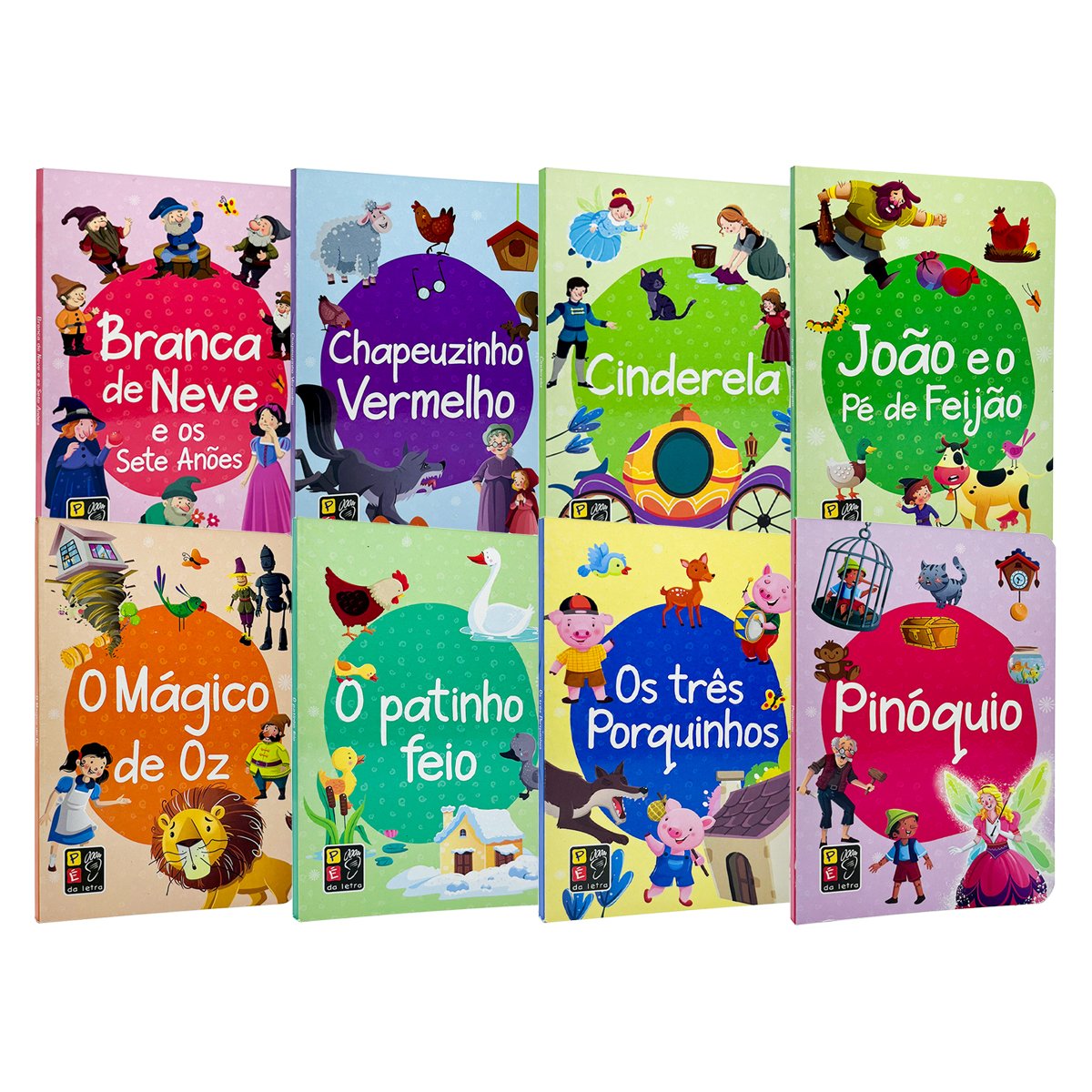 Coleção Contos Clássicos - 8 Livros Infantis Ilustrados - Capa Dura ...