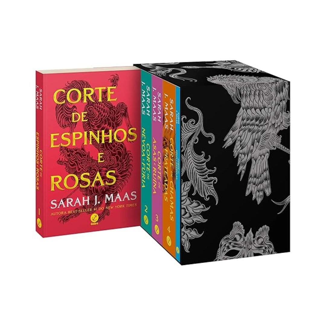 Box Corte De Espinhos E Rosas (ACOTAR) - Capas Novas - Acompanha ...