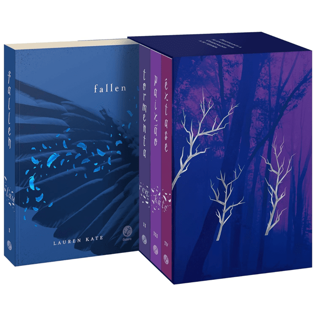 Flleen Box Série Fallen - Box com 4 Volumes - Lauren Kate - Coleção Completa ...