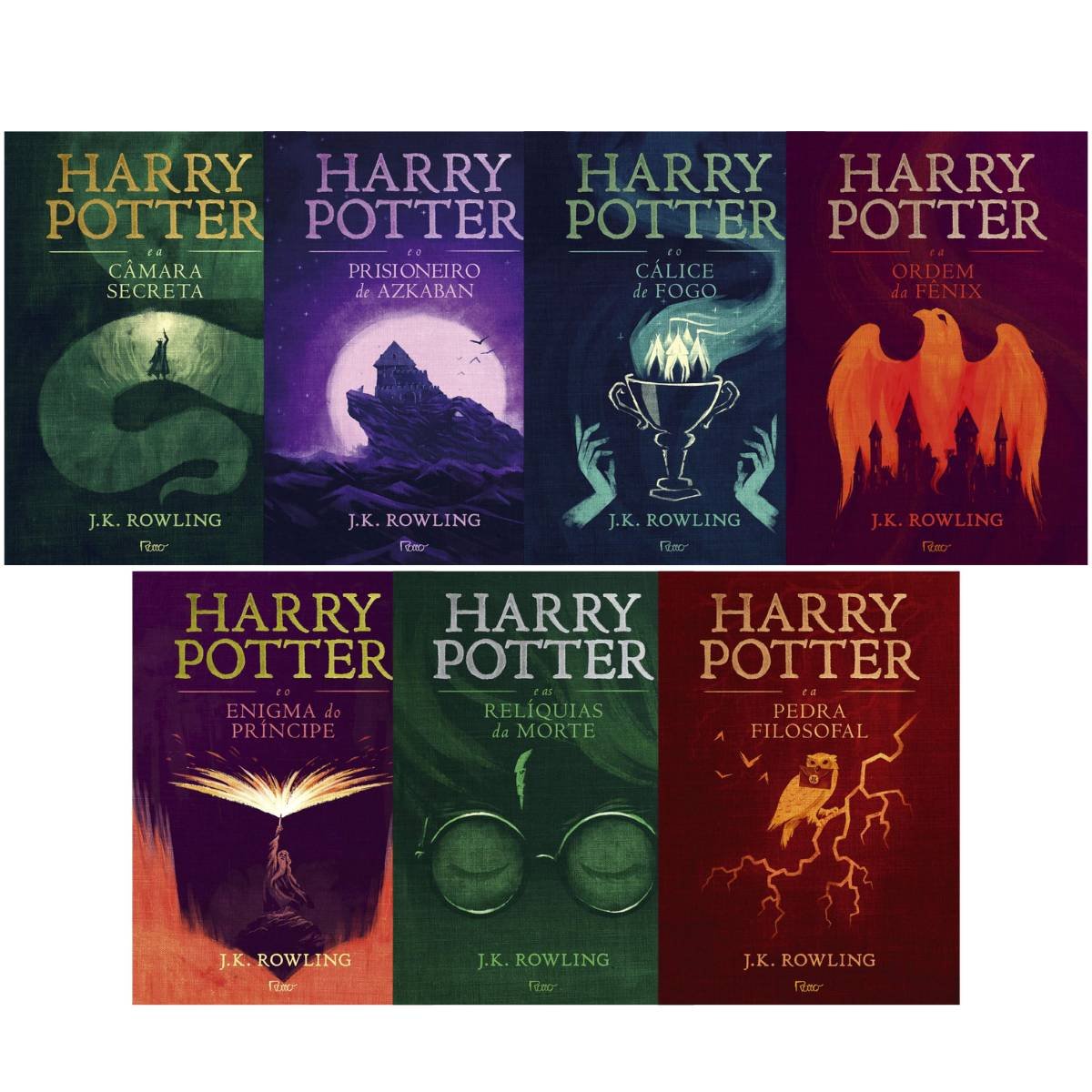 Coleção Harry Potter - Saga Completa - Capa Dura - J.K. Rowling