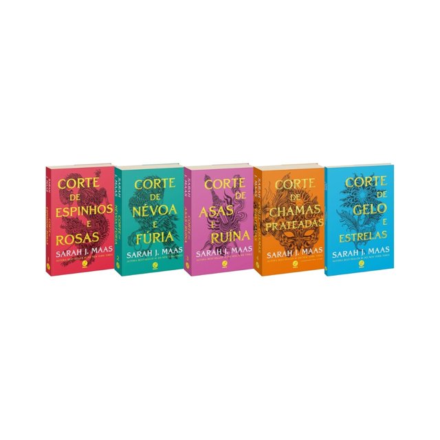 Box Corte De Espinhos E Rosas (ACOTAR) - Capas Novas - Acompanha ...