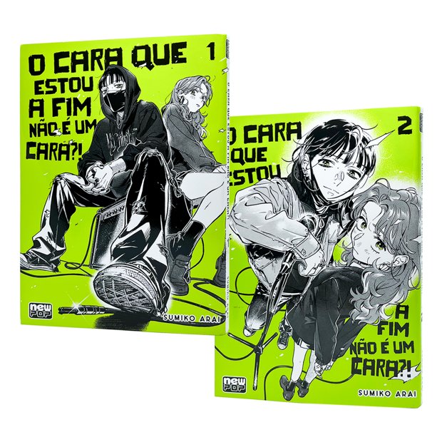 O Cara Que Estou Afim Não é Um Cara?! - Volume 1 e 2 - Sumiko Arai ...