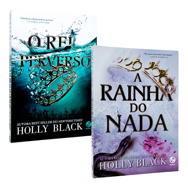 O Rei Perverso A Rainha Do Nada Vol 2 E 3 O Povo Do Ar Holly Black 2 Livros Físicos 4021