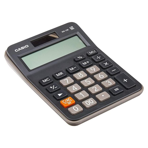 Calculadora De Mesa Casio 12 Dígitos MX-12B-S4-DC | CDMAX Store