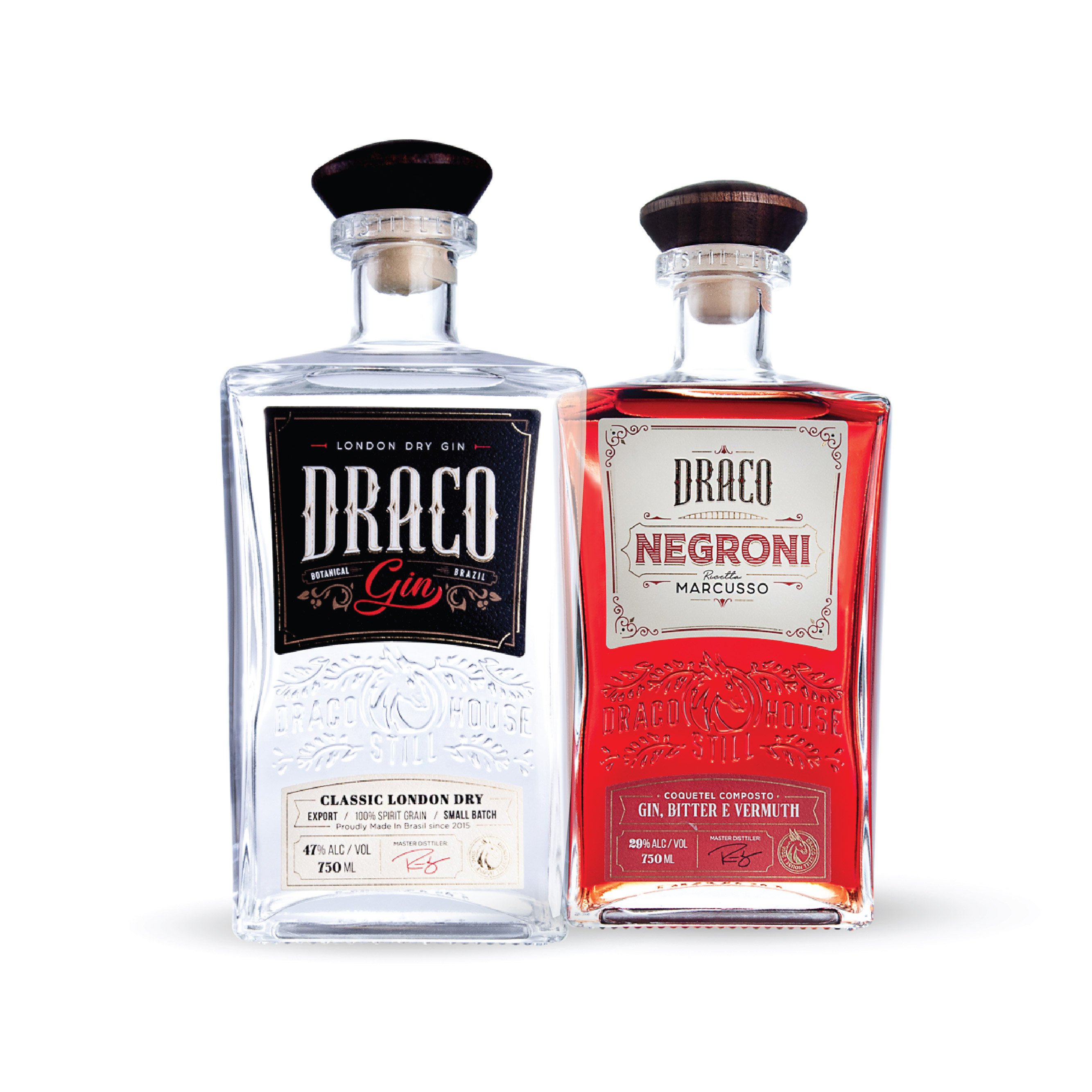 Kit Draco Classics - London Dry & Negroni | Draco Destilaria